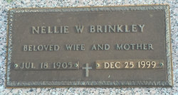 Nellie <I>Williams</I> Brinkley 