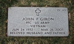 PFC John P Girón 