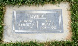 Alice E Wyman 