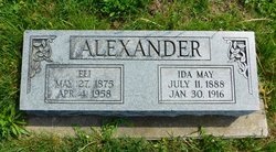 Ida May <I>Lewis</I> Alexander 