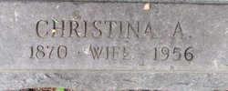 Christina Anna <I>Trampe</I> Meinholtz 