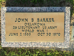 2LT John Balfour Barker 