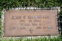 PFC John E. Bloomdahl 