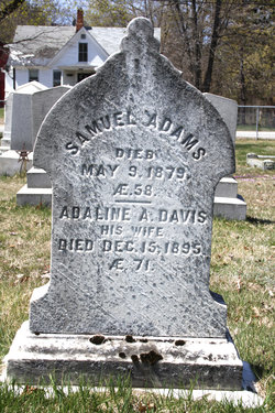 Adaline A <I>Davis</I> Adams 