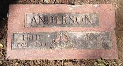 Anna C <I>Ludden</I> Anderson 