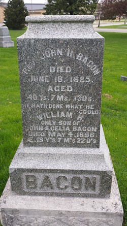 Rev John H Bacon 