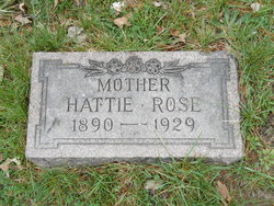 Hattie <I>Verhoeks</I> Rose 
