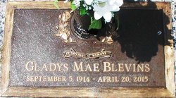 Gladys Mae <I>Hand</I> Blevins 