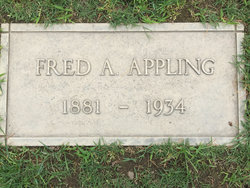 Alfred A “Fred” Appling 