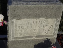 Joseph Carlton Adams 