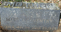 Mary A. <I>Firman</I> Coventry 