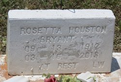 Rosetta <I>Houston</I> Bryant 