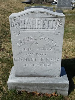 Charlotte Emma <I>Searle</I> Barrett 