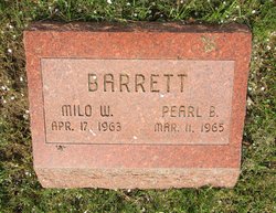 Pearl B. <I>Dale</I> Barrett 