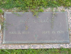 Elizabeth Serena “Bess” <I>Richardson</I> Black 
