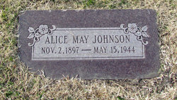 Alice Marvel <I>May</I> Johnson 
