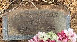 Nora <I>Worley</I> Allman 