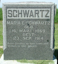 Marie E. <I>Streck</I> Schwartz 