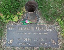 Anne Elizabeth <I>Hail</I> Kirkpatrick 