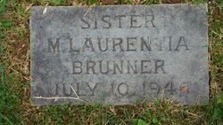 Sister Mary Laurentia Brunner 