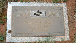 Ruby <I>Braxton</I> Benson 