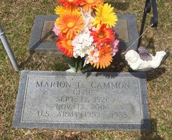 Marion E “Gene” Cammon 
