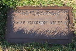 Mae E <I>Emerson</I> Ables 