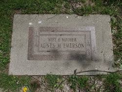 Agnes Marie <I>Nelsen</I> Emerson 