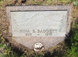 Nina Emma <I>Cole</I> Baggett 