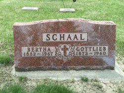 Bertha <I>Meisenholder</I> Schaal 