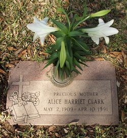 Alice Harriet <I>Wright</I> Clark 
