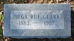 Olga <I>Ruf</I> Clark 