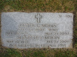 Lester G Moran 