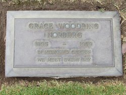 Grace H <I>Wolfe</I> Woodring  Norberg 