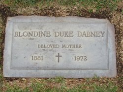 Lulu Blondine <I>Duke</I> Dabney 