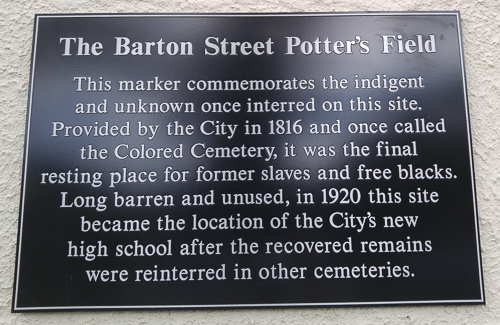 Barton Street Potter's Field