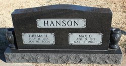 Thelma Gladys <I>Heidemann</I> Hanson 