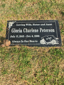 Gloria Charlene <I>Mansker</I> Peterson 
