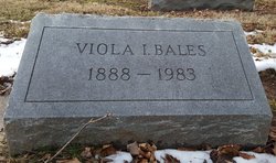 Viola Inez <I>Stethem</I> Bales 