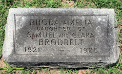 Rhoda Amelia Brodbelt 
