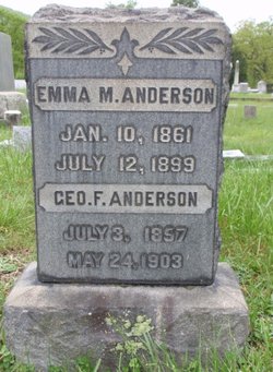 Emma Mildred <I>Frye</I> Anderson 