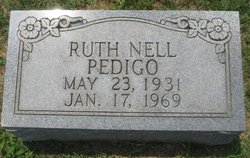 Ruth Nell Pedigo 