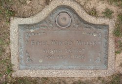 Ethel <I>Wingo</I> Miller 