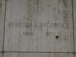 Rebecca E. <I>Fore</I> Baldridge 