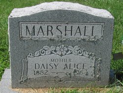 Daisy Alice <I>Moore</I> Marshall 