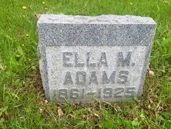 Ella May <I>Davis</I> Adams 