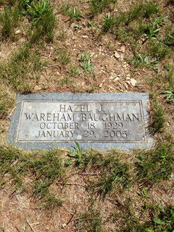 Hazel J <I>Wareham</I> Baughman 