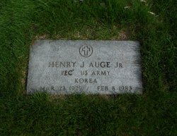 PFC Henry Joseph “Bud” Auge Jr.