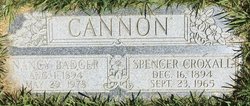 Spencer Croxall Cannon 