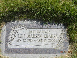 Lois <I>Madsen</I> Krause 